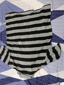 Comfortable Regular Black and Grey T-shirt 👕