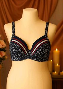Floral Print Bra