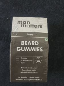 Man Matters Beard Gummies