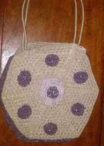 Vintage Crochet Shoulder Bag