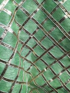 Green Kurta with a touch Of gotta patti.