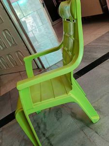 Kids Green Alphabet Chair