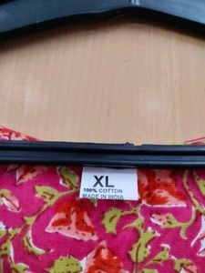 Elegant Pink Printed Kurta Dress (CP)