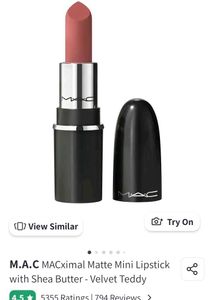 M.A.C Velvet Teddy Lipstick