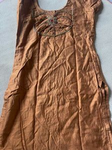 Used Designer Embroidered Women Suit with Pajami