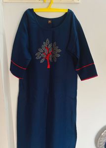 Elegant Blue Kurta