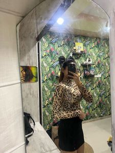 Leopard Print Top