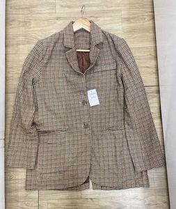 Women Vintage Houndstooth Blazer
