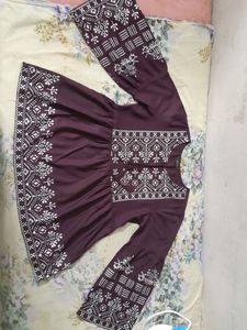 Cool Printed Round neck Womens tshirts, Frock_Top,