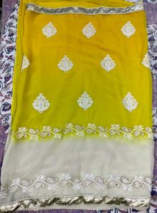 Beautiful georgette saree
