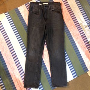 Levi’s High Rise Straight Jeans