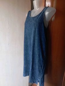Denim Sleeveless Dress