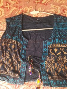 Jacket Cotton And Denim
