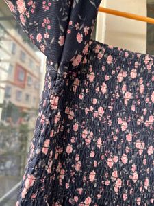 Floral Print Midi Dress