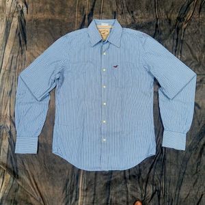 Hollister Striped Button-Down Shirt ✨