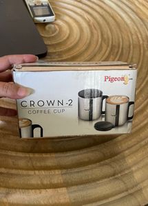 New Pigeon Coffee Cups - Set of 2