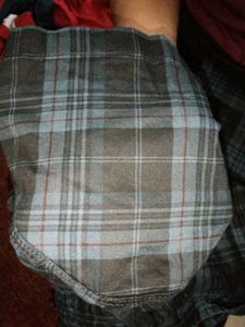 Men&#39;s Blue &amp; Black Plaid Shirt
