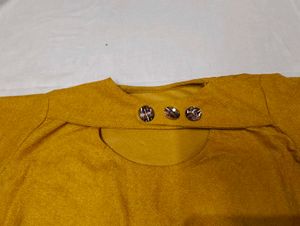 Vintage-Inspired Mustard Dress Up ❤️‍🔥😍