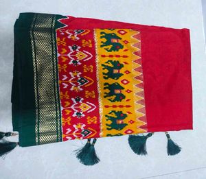 Saree With Stich Blouse