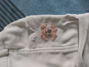 White Dangri And Short