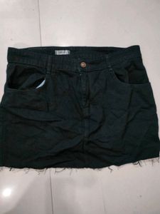 Denim Mini Skirt