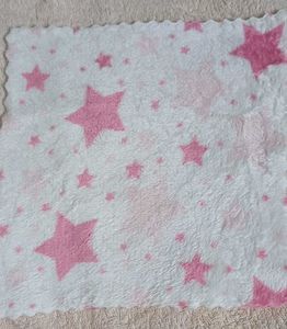 Purple &amp; Black Plush handkerchief