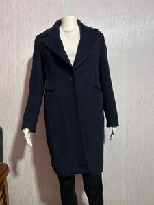 Navy Blue Overcoat-lightweight