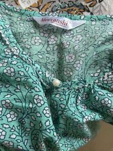 Green Floral Dress