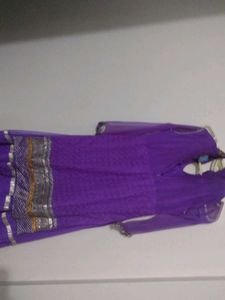 Purple Indian Dress