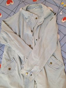 oversized denim jacket