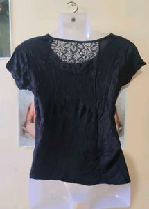 Beautiful Black Tshirt For Women