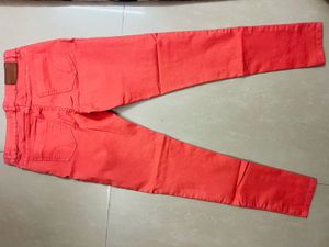 Stylish Green Coast Coral Skinny Jeans