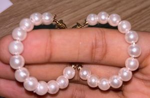 Pearl Hoop Earrings