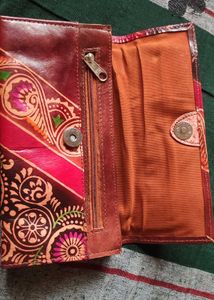 Shanthinikethan Art wallet for women Totally New