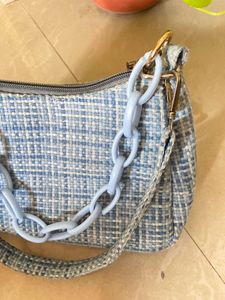 Blue Y2K Shoulder Bag