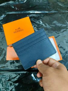 Hermes Card Holder &#34;Navy&#34;