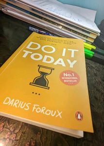 🆕 Do It Today Book By Darius Foroux