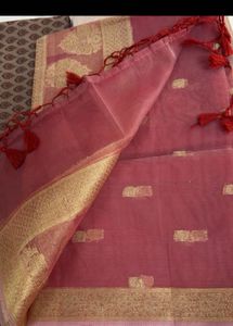 Banarasi Mauve Suit