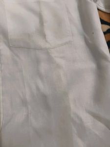 White Long Sleeve Shirt in XXL size i