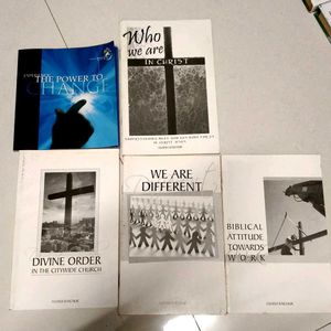 Collection of 6 Christian Books
