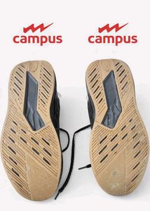 Campus Black Running Shoes
