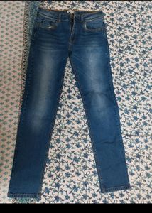Allen Solly Blue Jeans Age 13-14 XXL