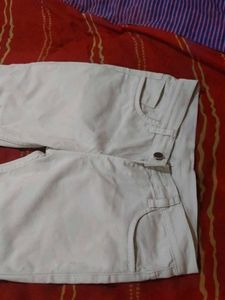 White Slim Fit Jeans
