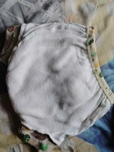 Cute Leaf Print Padded Underwear Cloth Diaper