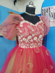 Pista+ Magentta Colour Dress