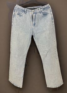 Vintage Wash Wide Leg Jeans