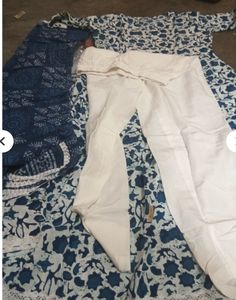 Anarkali Set With Pallazo And Dupatta