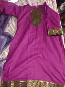 Elegant Purple Kurti