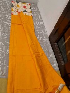 Mustard Yellow Cotton Suit