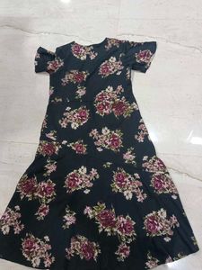 Sale- Midi Floral Wrap Dress